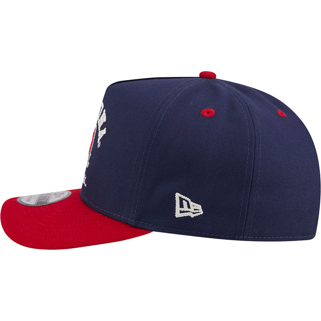 NCAA Arizona Wildcats New Era Arched 9FIFTY A-Frame Snapback Hat - Navy - Image 4
