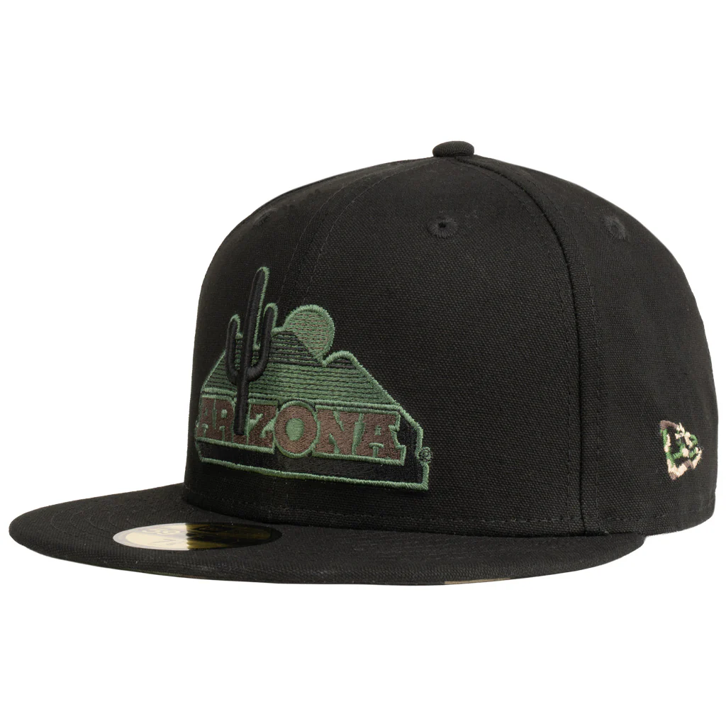 NCAA Arizona Wildcats New Era Commando 59FIFTY Fitted Hat - Black - Image 2