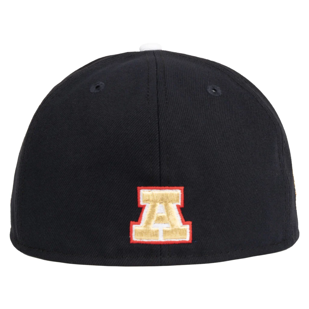NCAA Arizona Wildcats New Era Gold Medal 59FIFTY Fitted Hat - Navy - Image 4