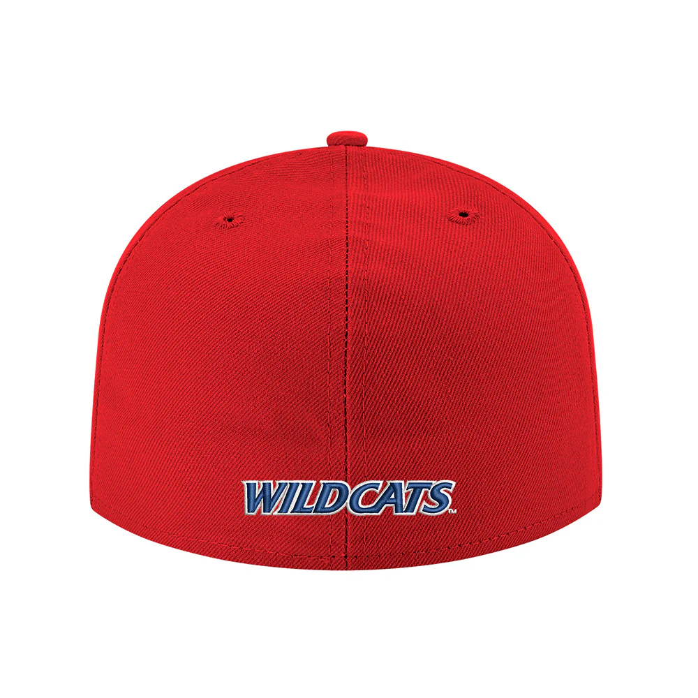 NCAA Arizona Wildcats New Era Primary Logo 59FIFTY Fitted Hat - Red - Image 4