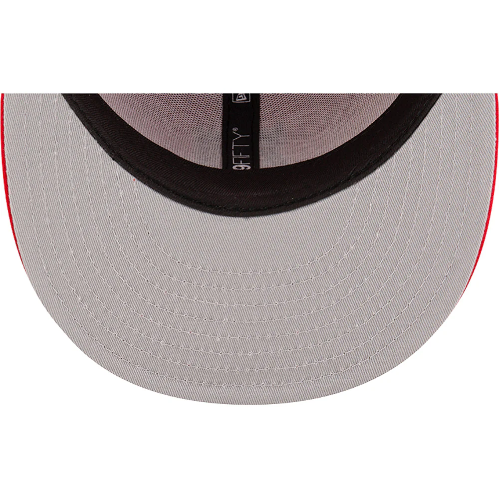 NCAA Arizona Wildcats New Era Primary Logo 9FIFTY Snapback Hat - Red - Image 5