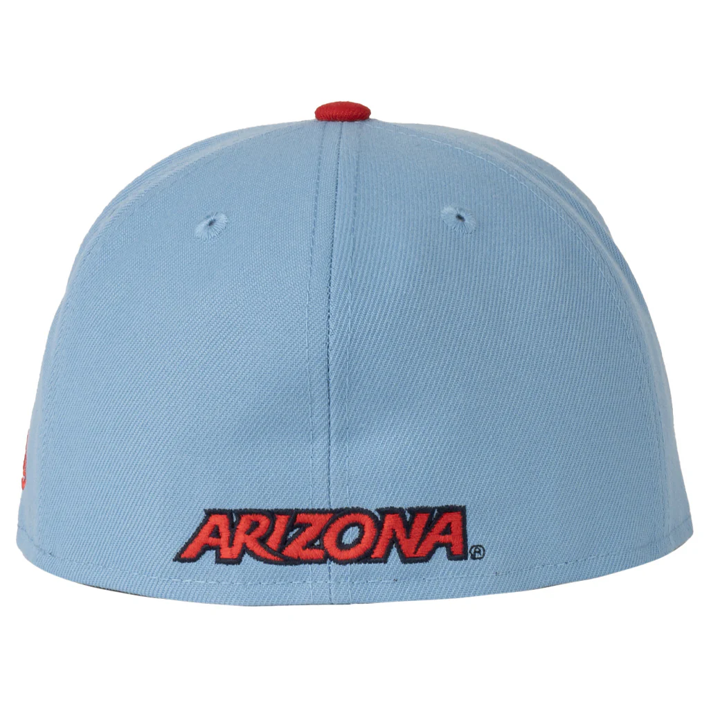 NCAA Arizona Wildcats New Era Two-Tone Cats Baseball Jersey Hook 59FIFTY Fitted Hat - Blue - Image 2