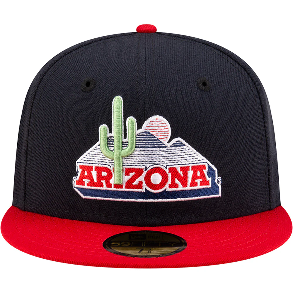 NCAA Arizona Wildcats New Era Two-Tone Vault 59FIFTY Fitted Hat - Image 3
