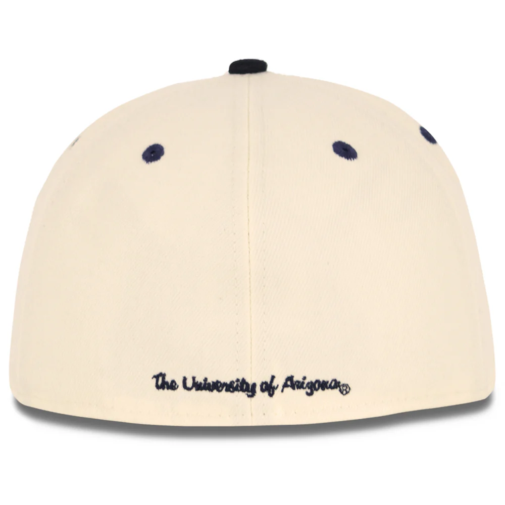 NCAA Arizona Wildcats New Era Vault Mascot Cream 59FIFTY Fitted Hat - Image 2
