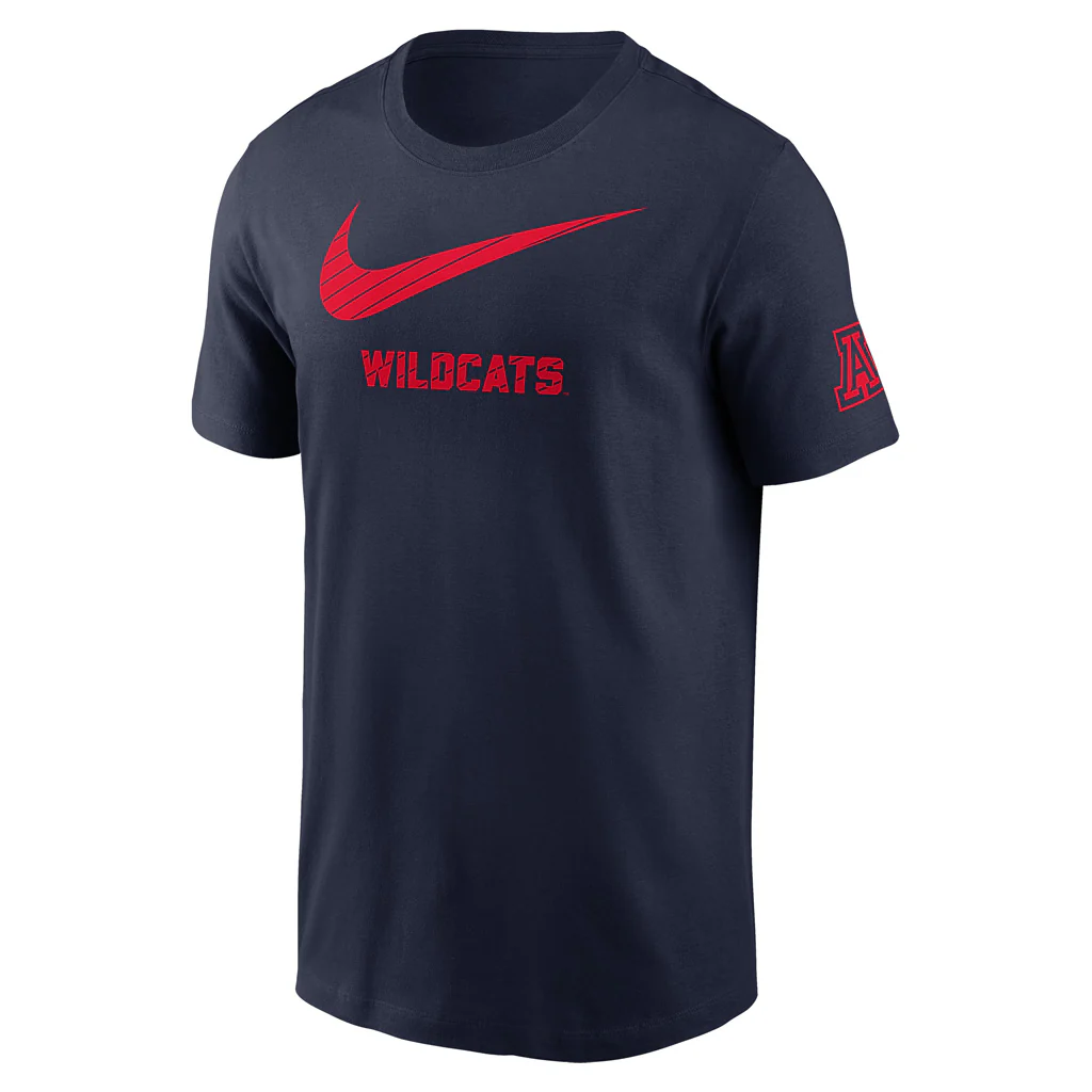 NCAA Arizona Wildcats Nike 2-Hit Essential T-Shirt - Image 2