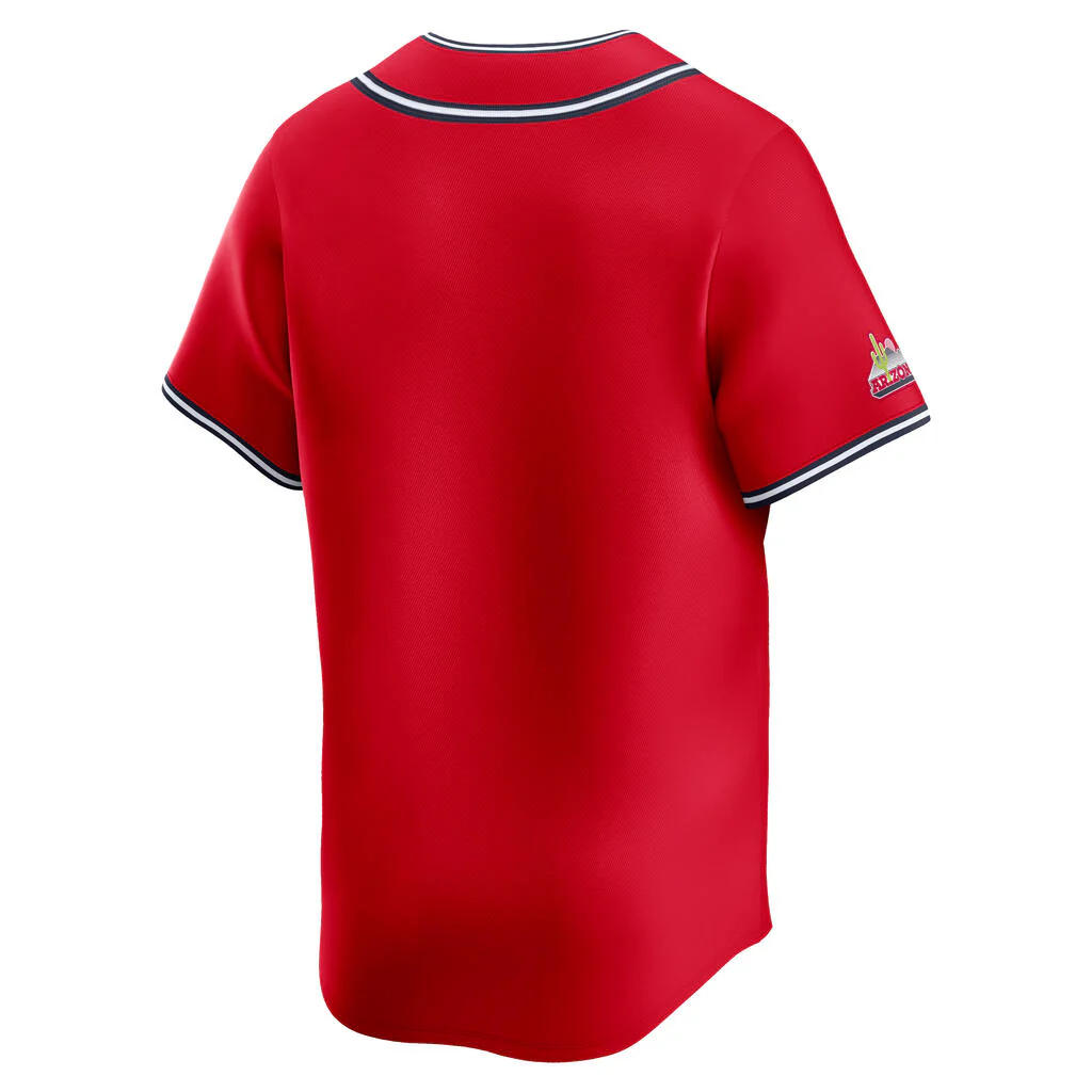 NCAA Arizona Wildcats Nike 2025 Limited Alt Baseball Jersey - Red - Image 3