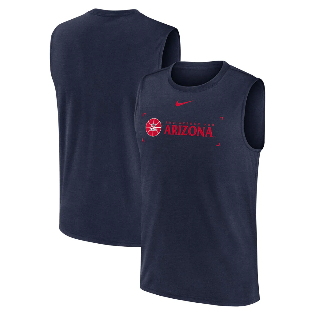 NCAA Arizona Wildcats Nike Arizona Basketball Tank Top - Navy