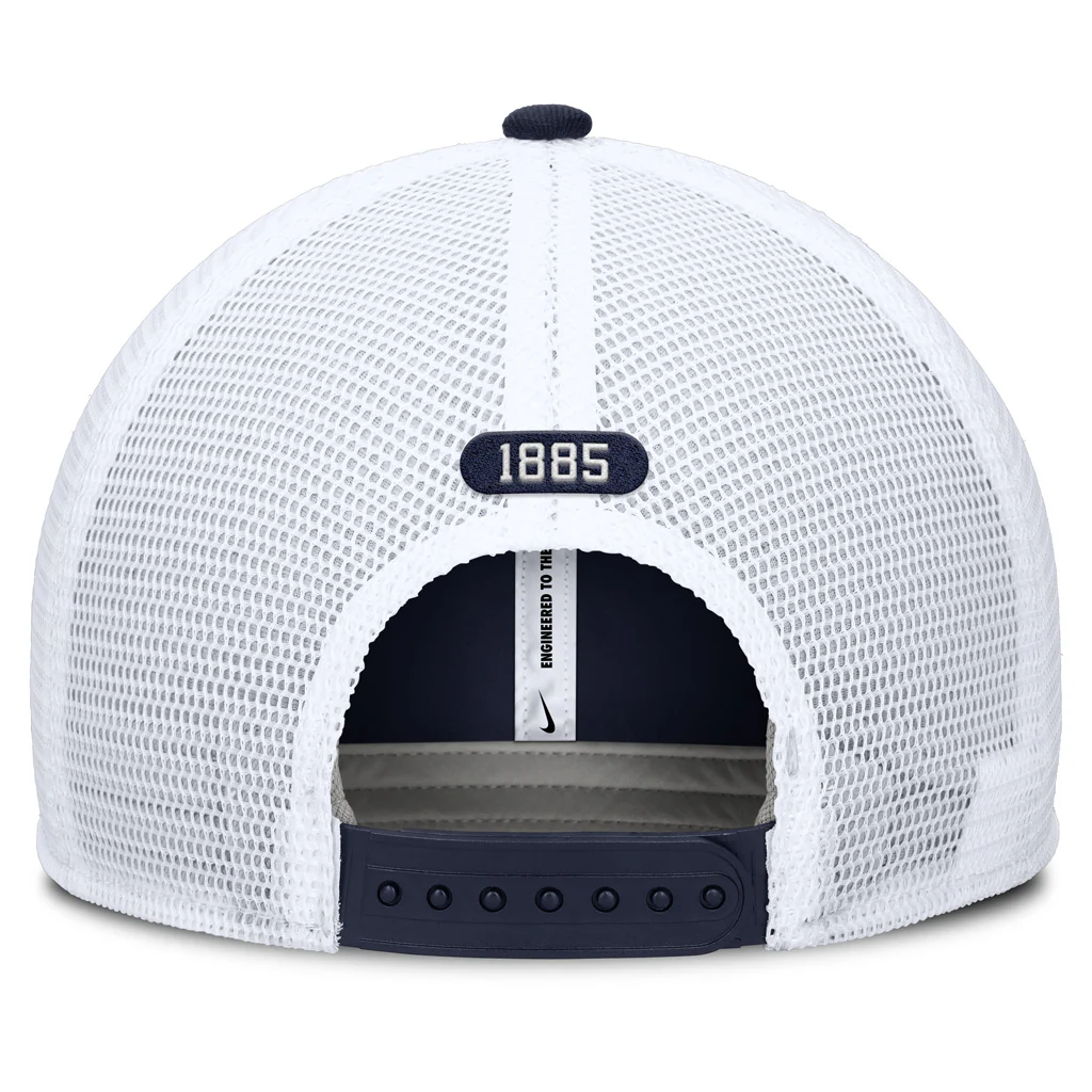 NCAA Arizona Wildcats Nike Bottle Cap Trucker Snapback Hat - Navy - Image 4
