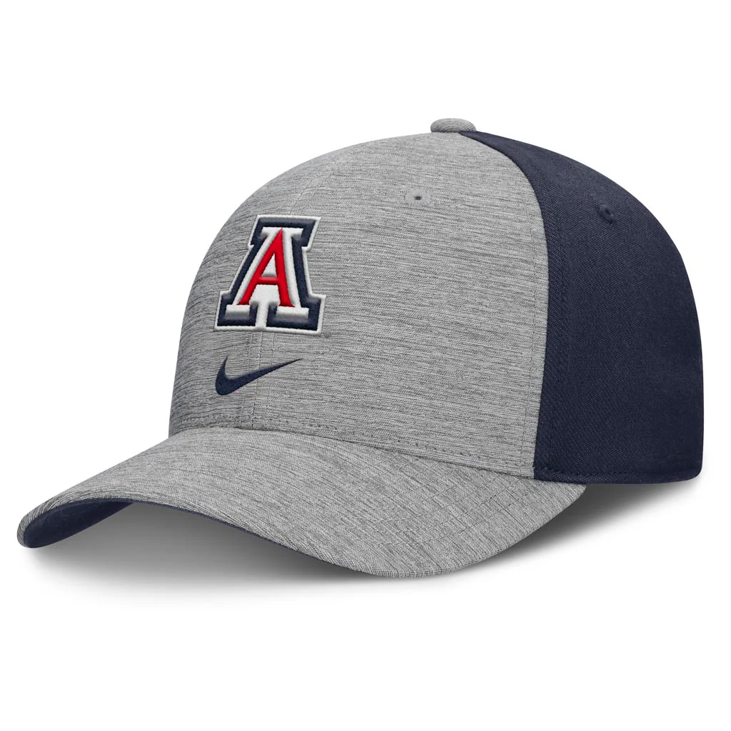 NCAA Arizona Wildcats Nike Campus SwooshFlex Fit Hat - Gray