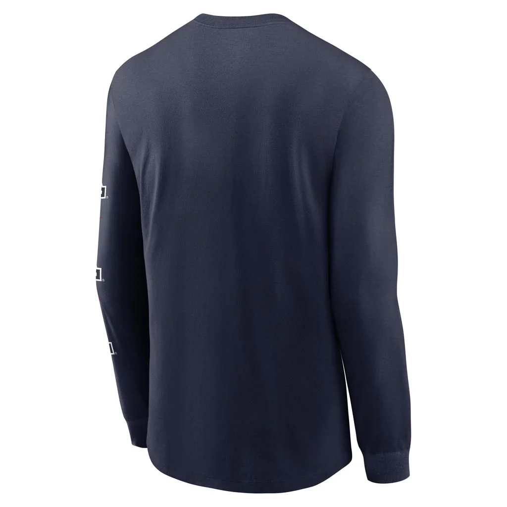 NCAA Arizona Wildcats Nike Classic Location Long Sleeve T-Shirt - Navy - Image 3