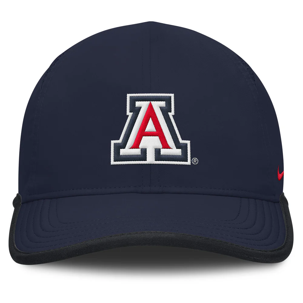 NCAA Arizona Wildcats Nike Club Unstructured Featherlight Cap Hat - Navy - Image 2