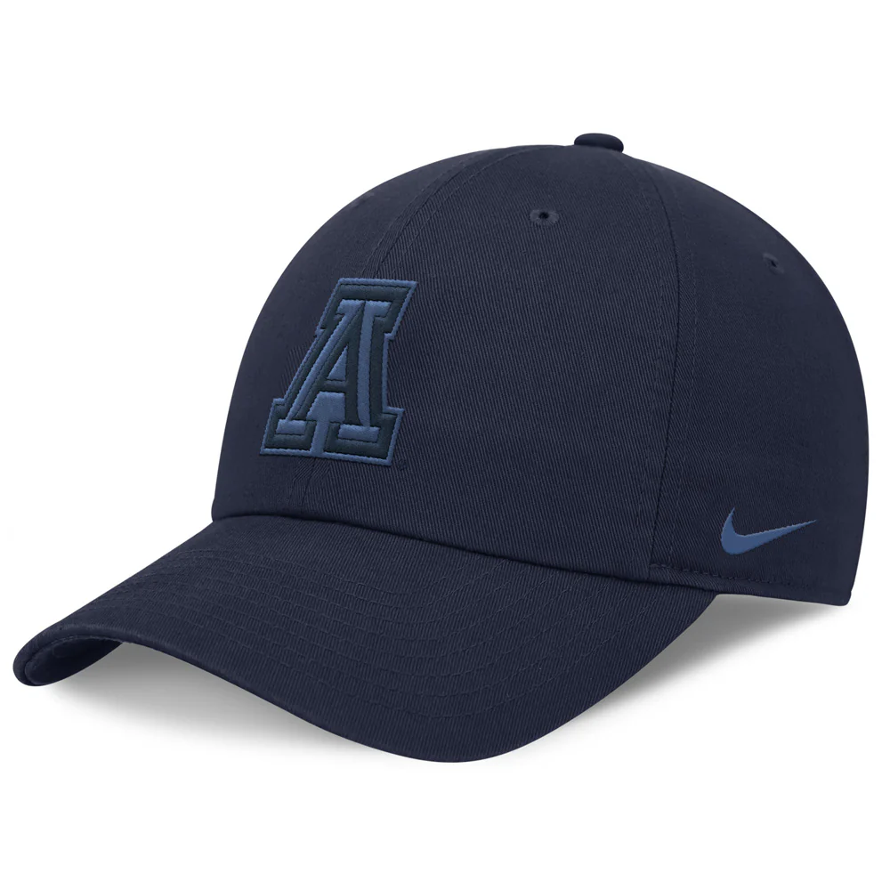 NCAA Arizona Wildcats Nike Dri-FIT Club Swoosh Unstructured Adjustable Hat