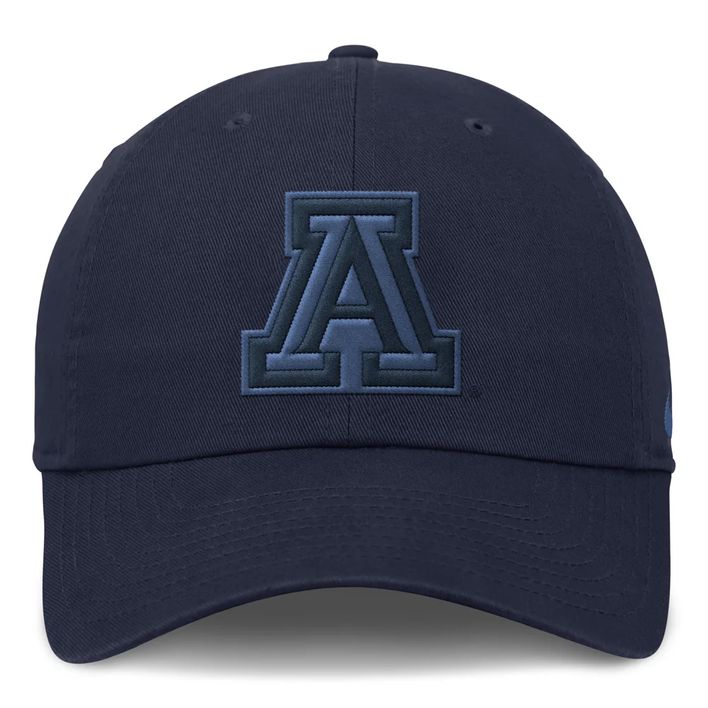 NCAA Arizona Wildcats Nike Dri-FIT Club Swoosh Unstructured Adjustable Hat - Image 3