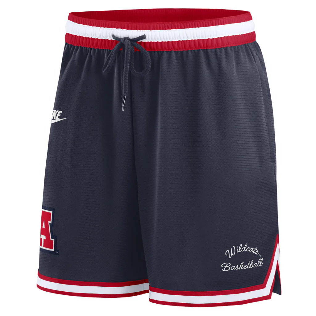 NCAA Arizona Wildcats Nike Legacy Basketball Shorts - Navy - Image 2