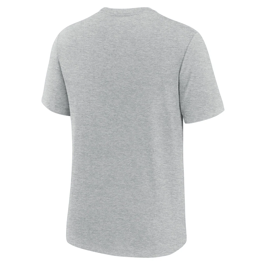 NCAA Arizona Wildcats Nike Legacy Basketball Triblend T-Shirt - Gray - Image 3