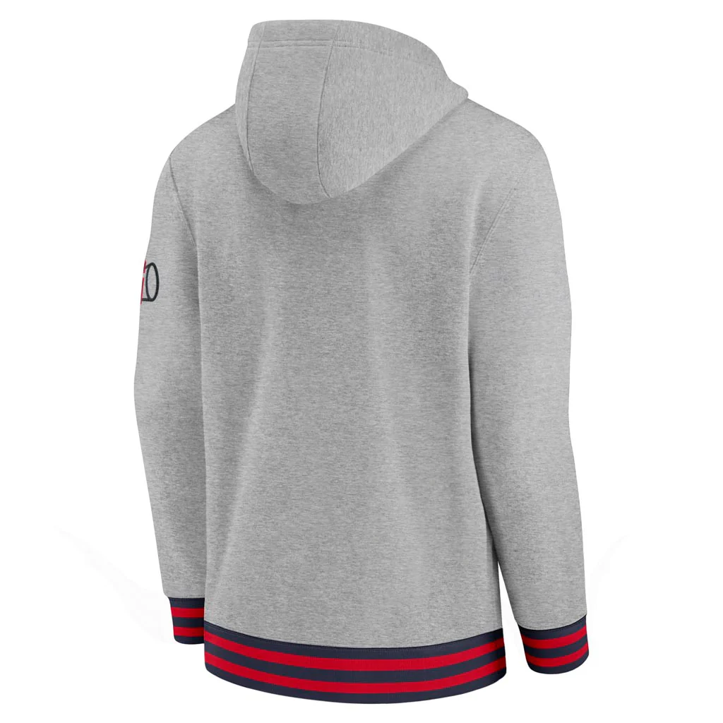 NCAA Arizona Wildcats Nike Legacy Retro Pullover Hoodie - Gray - Image 3