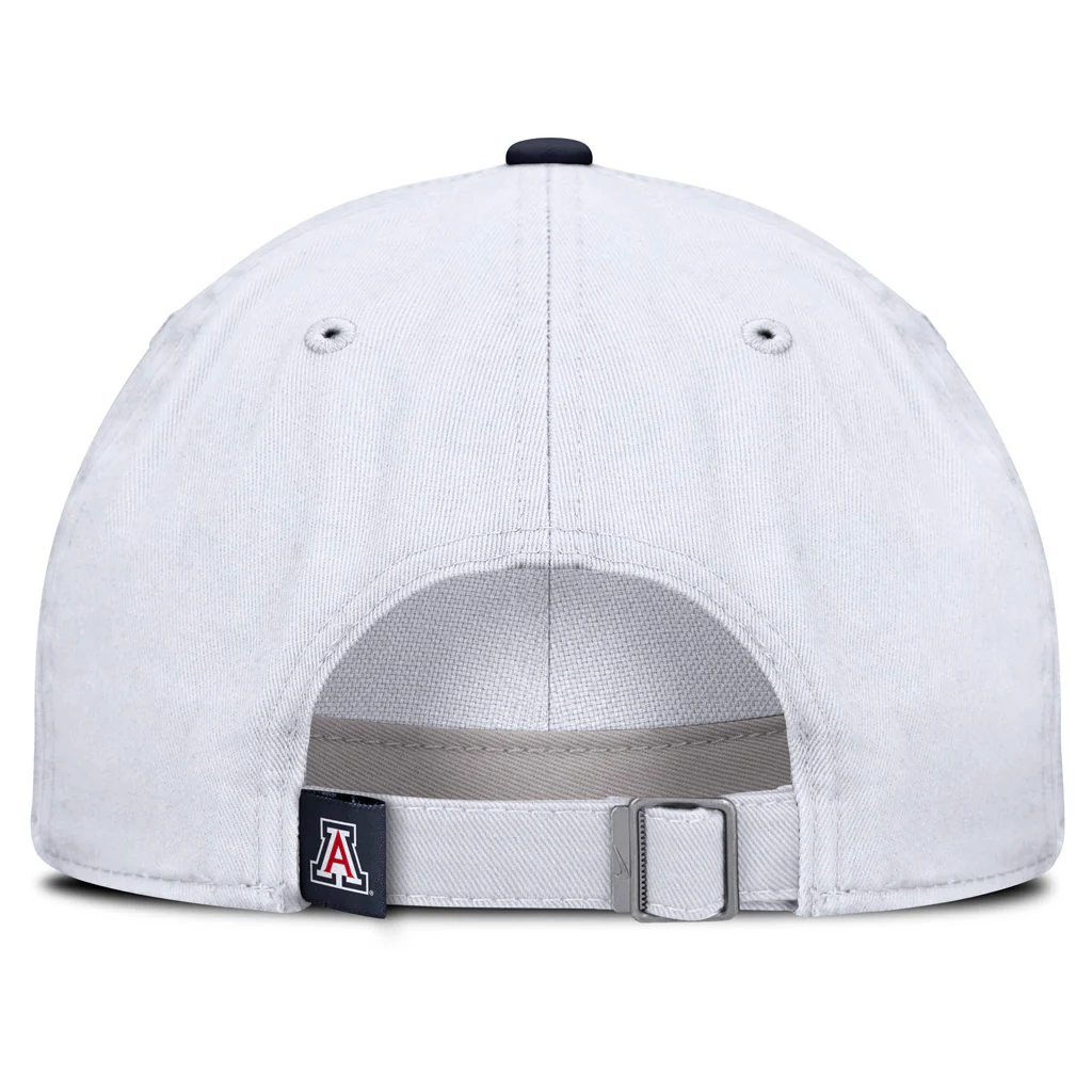 NCAA Arizona Wildcats Nike Logo Script Slouch Adjustable - White - Image 4
