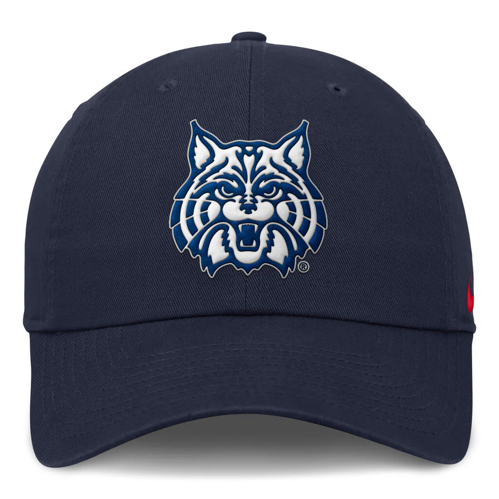 NCAA Arizona Wildcats Nike Mascot Logo Slouch Adjustable Hat - Navy - Image 2