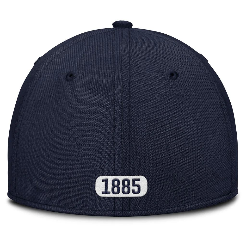 NCAA Arizona Wildcats Nike Overlap Logo Flex Hat - Navy - Image 4