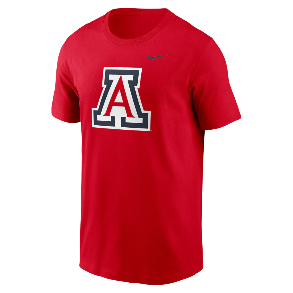 NCAA Arizona Wildcats Nike LC Primary Essential Logo T-Shirt - Image 2