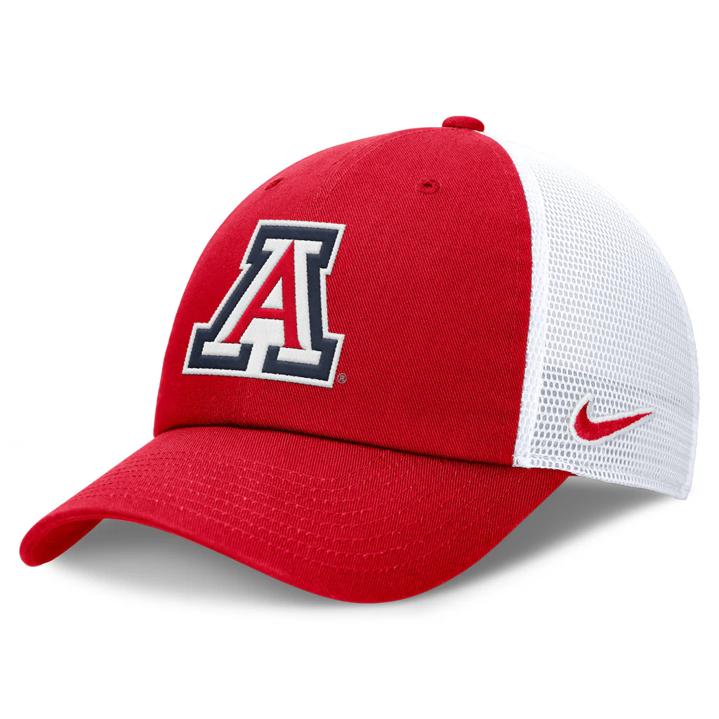 NCAA Arizona Wildcats Nike Primary Trucker Adjustable Hat - Red
