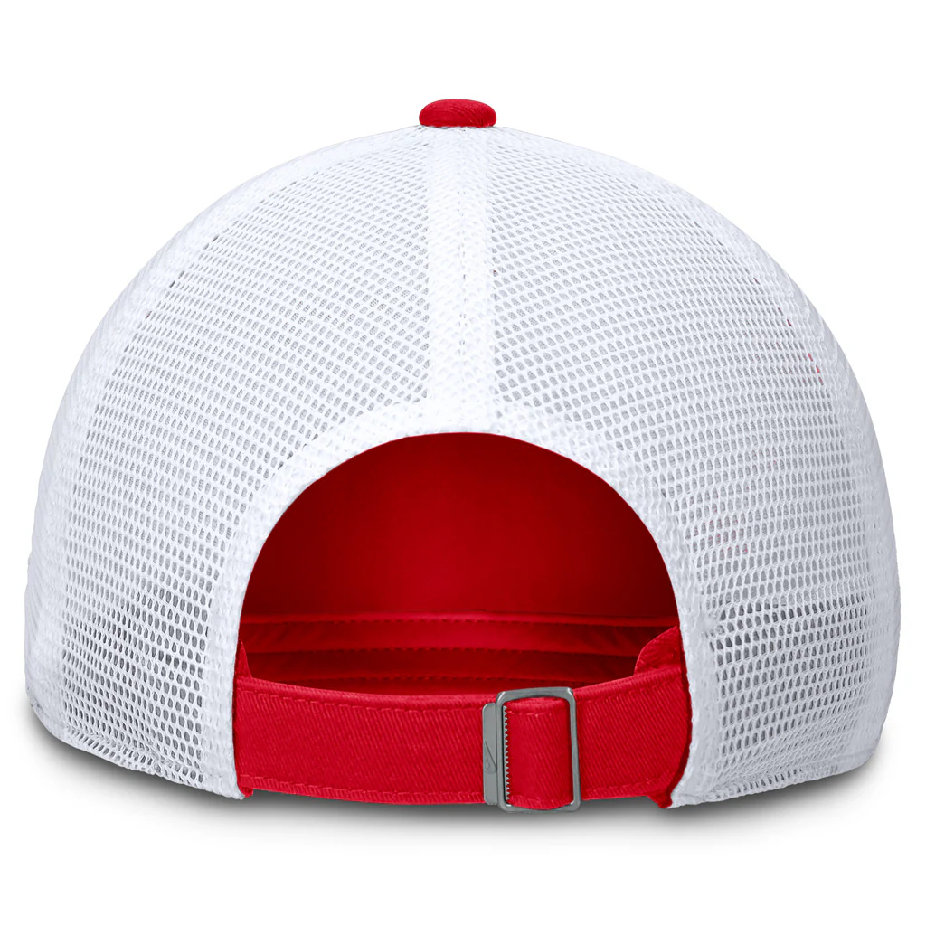 NCAA Arizona Wildcats Nike Primary Trucker Adjustable Hat - Red - Image 4
