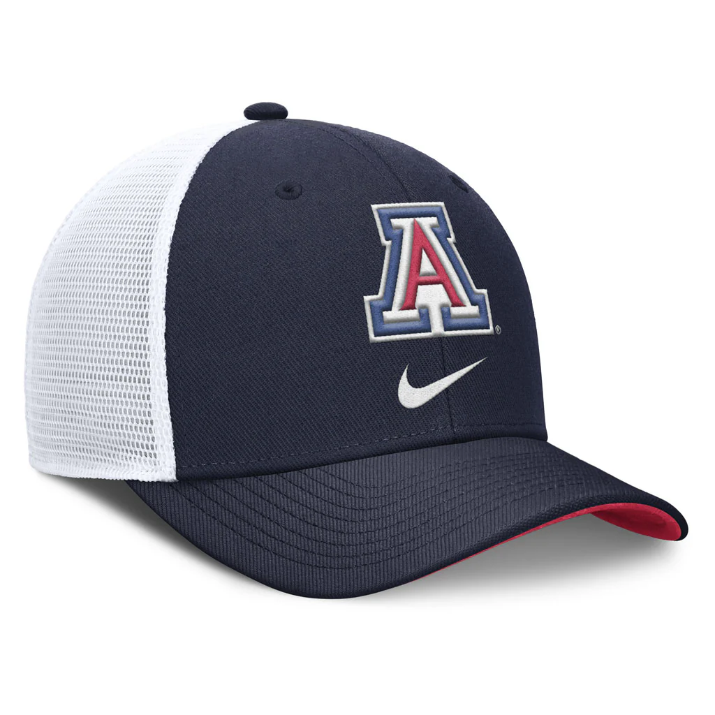 NCAA Arizona Wildcats Nike Spring Break Structured Adjustable Hat - Navy - Image 2