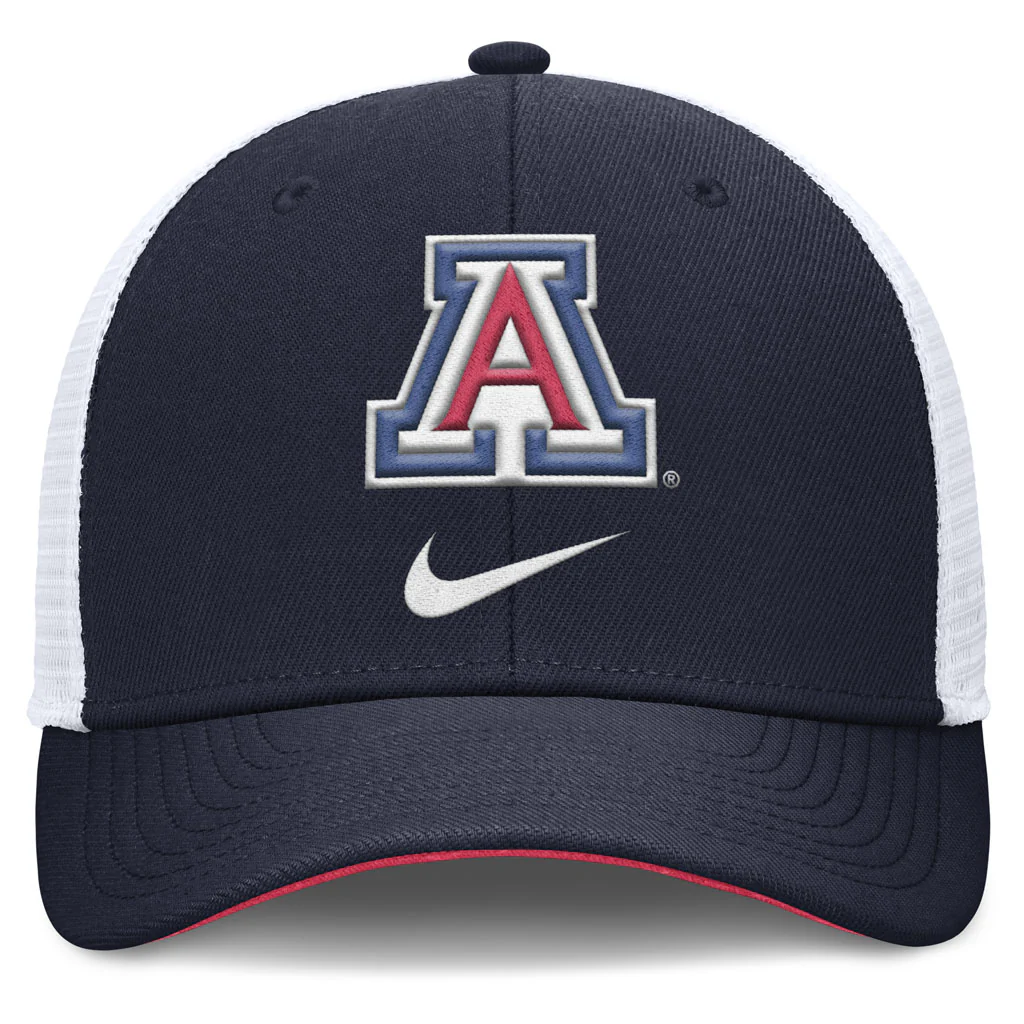 NCAA Arizona Wildcats Nike Spring Break Structured Adjustable Hat - Navy - Image 3