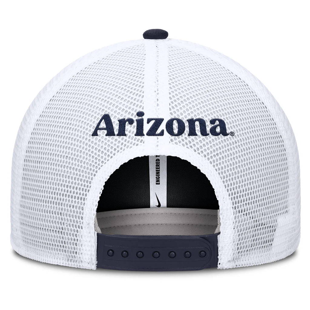 NCAA Arizona Wildcats Nike Spring Break Structured Adjustable Hat - Navy - Image 4
