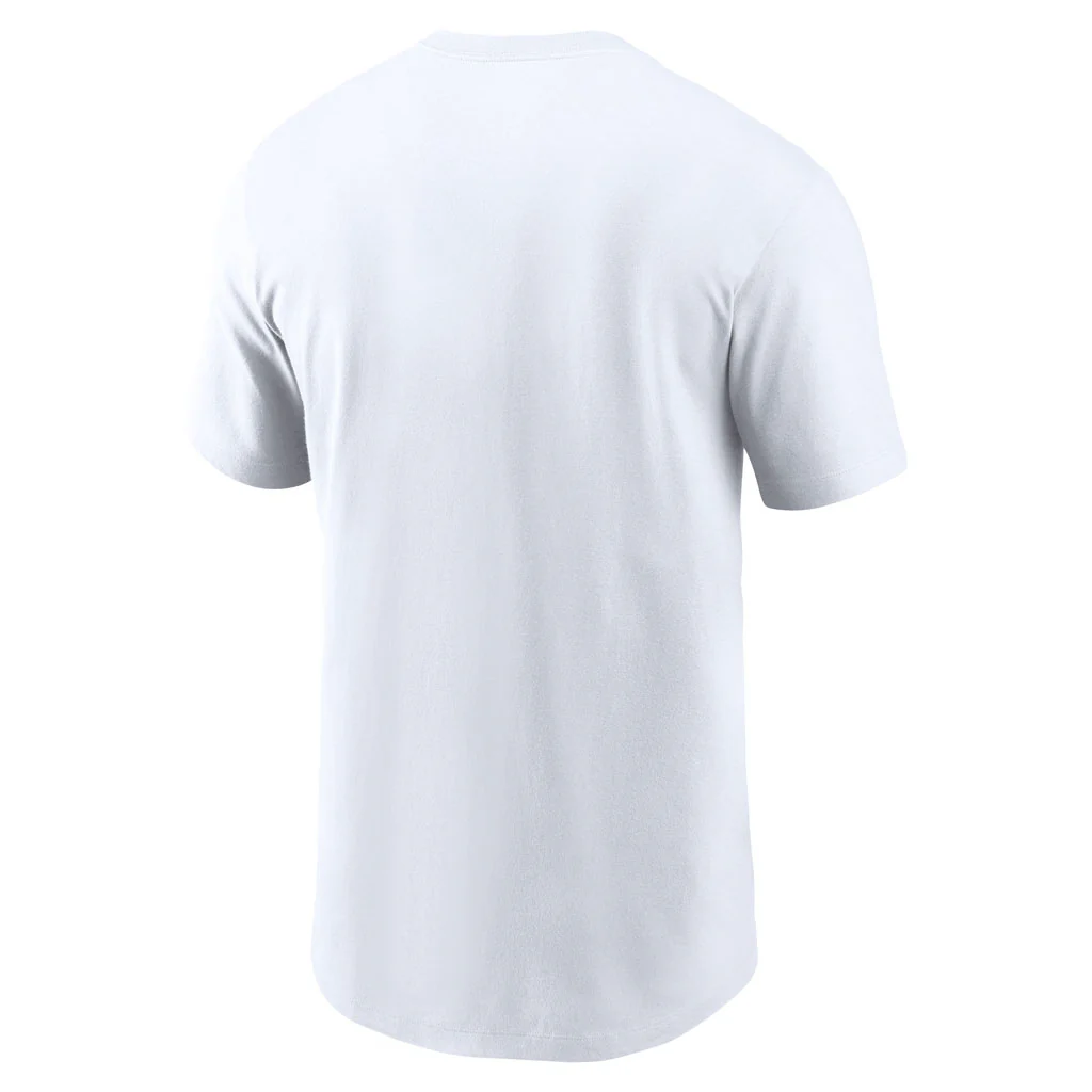 NCAA Arizona Wildcats Nike Stack Script Cotton T-Shirt - White - Image 3
