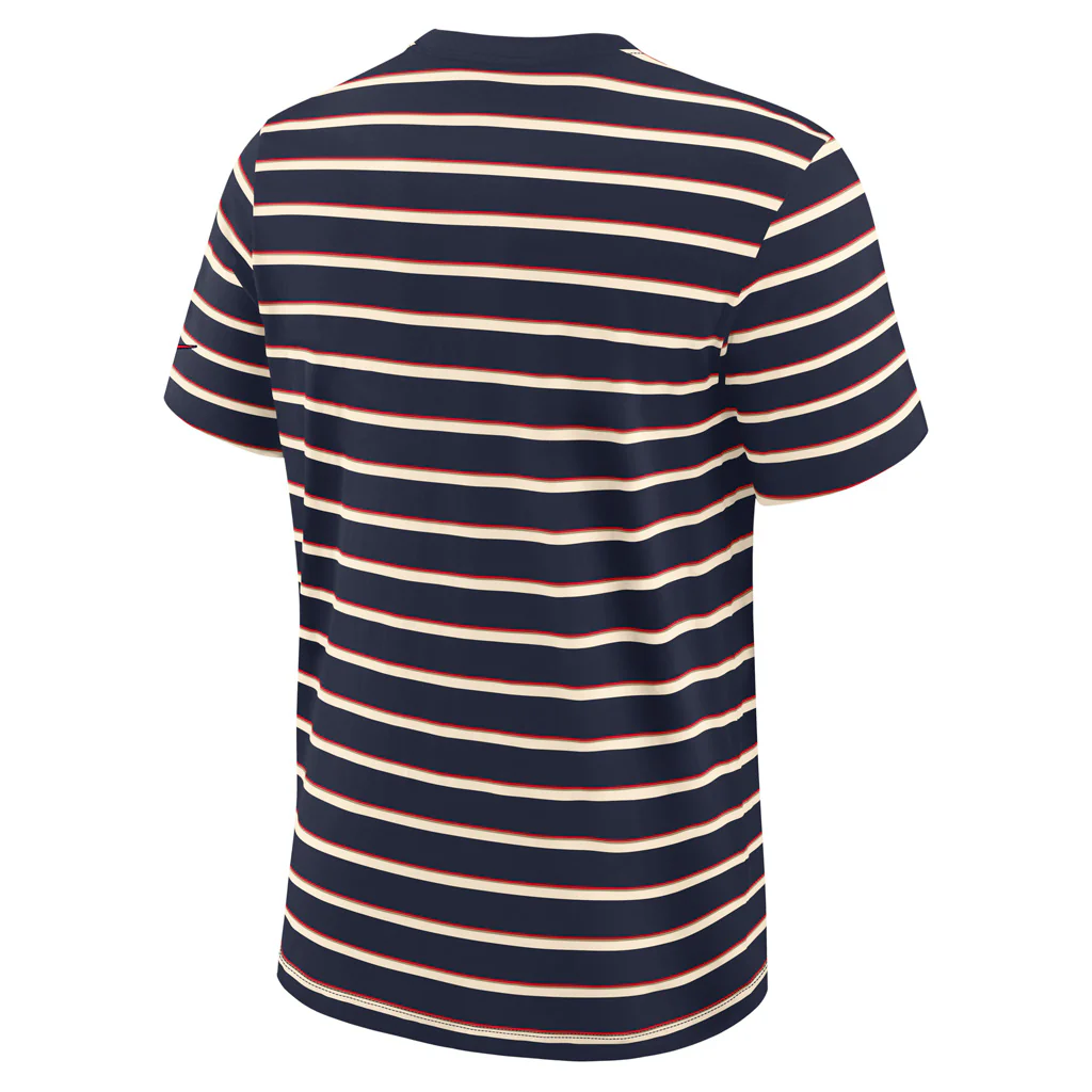 NCAA Arizona Wildcats Nike Stripe T-Shirt - Navy - Image 3