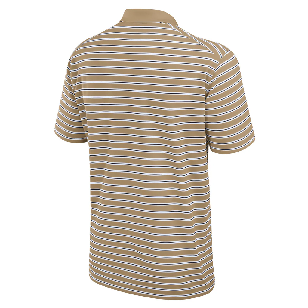NCAA Arizona Wildcats Nike Striped Polo - Khaki - Image 3