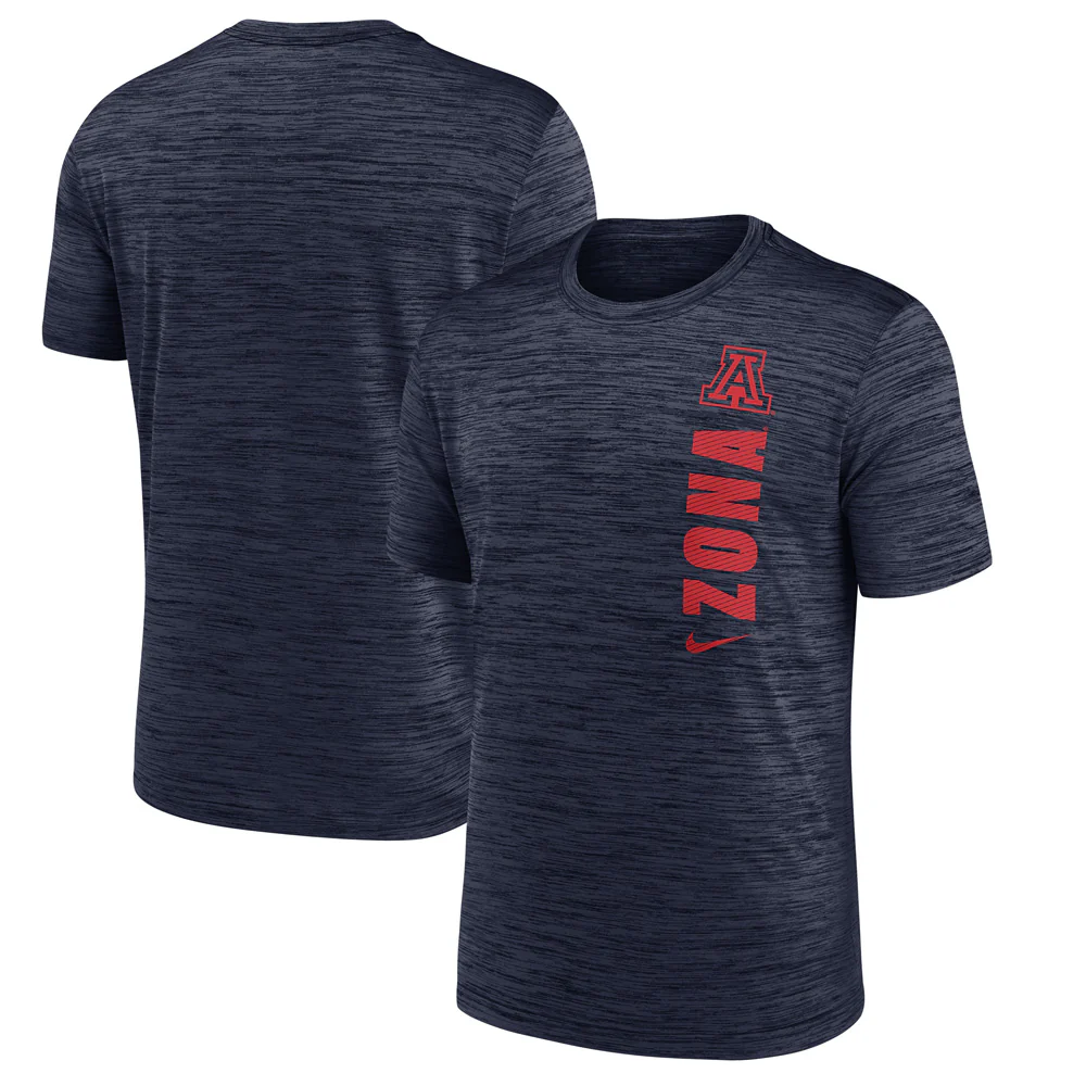 NCAA Arizona Wildcats Nike Team Issue Velocity T-Shirt - Navy