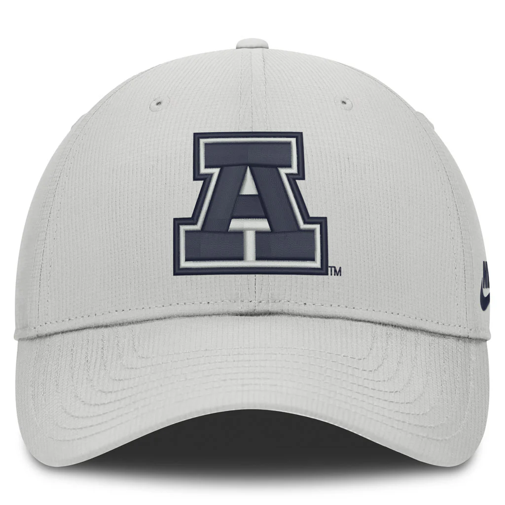 NCAA Arizona Wildcats Nike Throwback A Logo Structured Adjustable Hat - Gray - Image 2