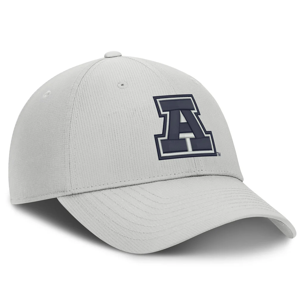 NCAA Arizona Wildcats Nike Throwback A Logo Structured Adjustable Hat - Gray - Image 3