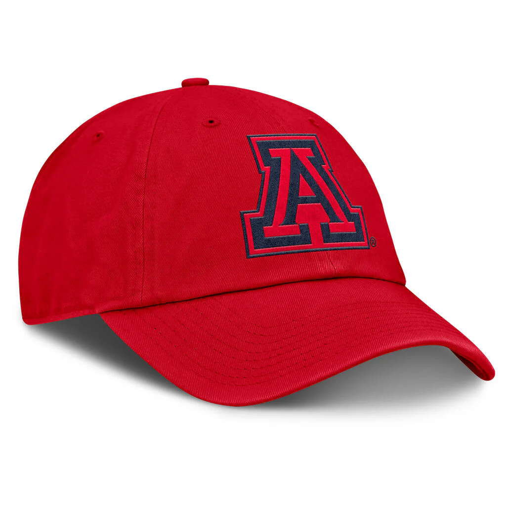 NCAA Arizona Wildcats Nike Tonal Primary Logo Slouch Adjustable Hat - Red - Image 3