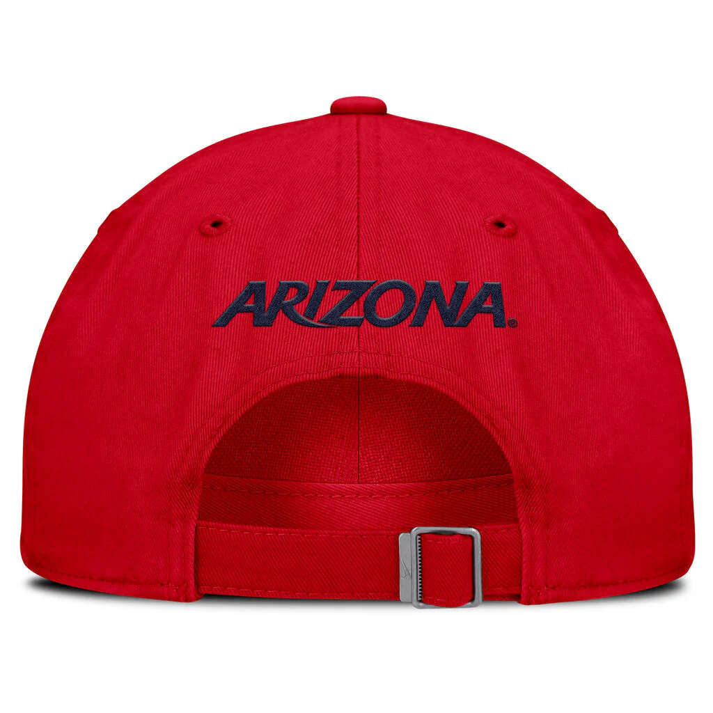 NCAA Arizona Wildcats Nike Tonal Primary Logo Slouch Adjustable Hat - Red - Image 4
