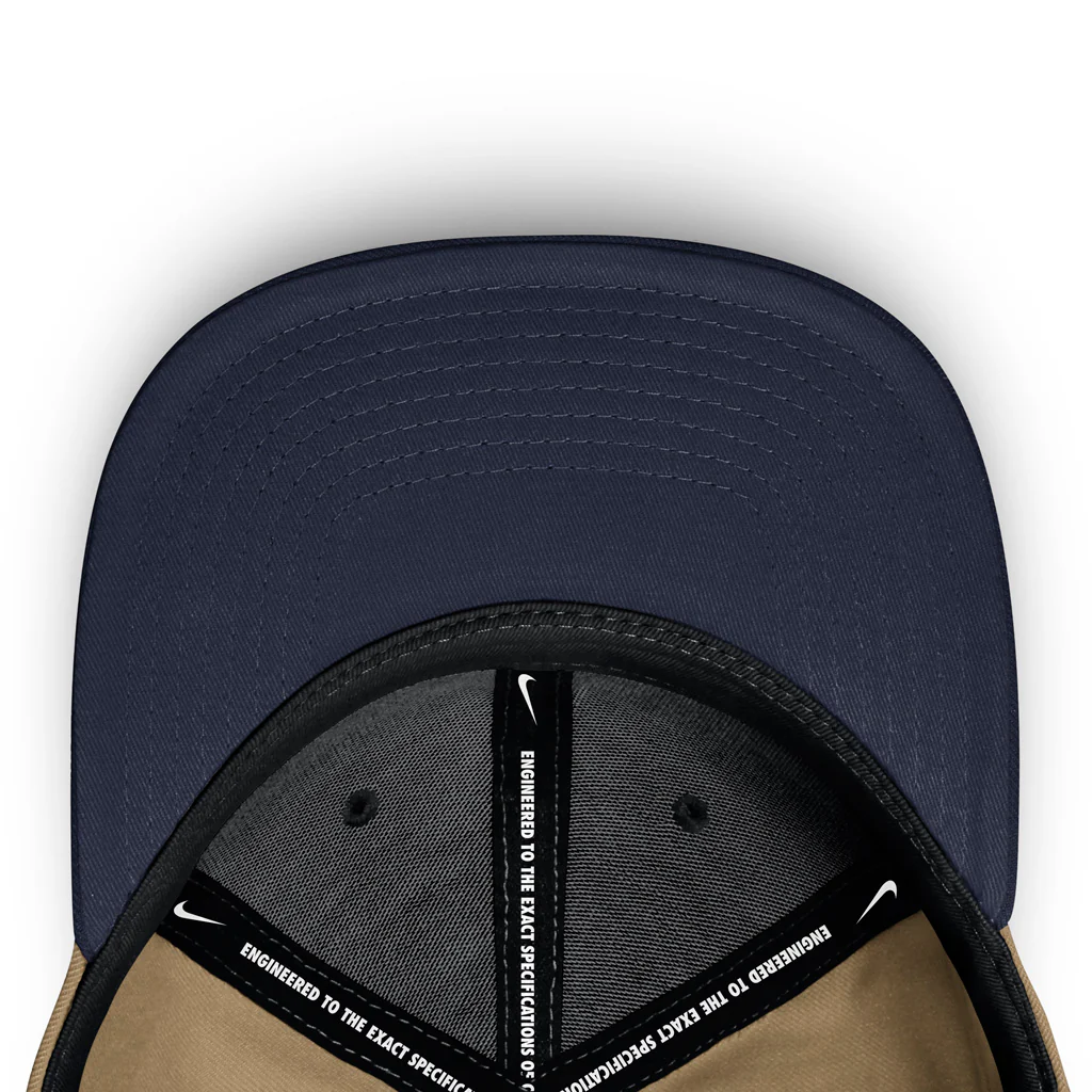 NCAA Arizona Wildcats Nike Tonal Primary Logo Snapback Hat - Khaki - Image 5