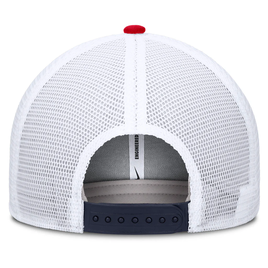 NCAA Arizona Wildcats Nike Tonal Primary Logo Snapback Trucker Hat - Navy - Image 4