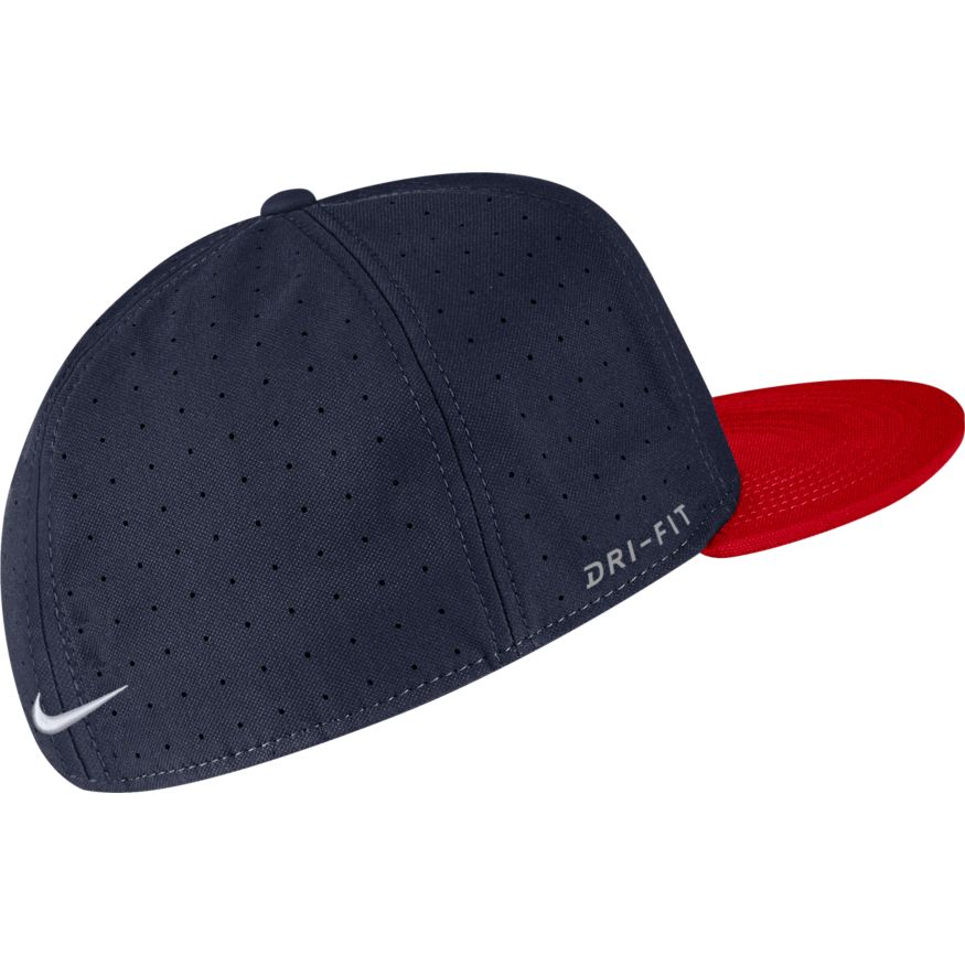 NCAA Arizona Wildcats Nike Two-Tone Basic Aerobill Fitted Hat - Image 2