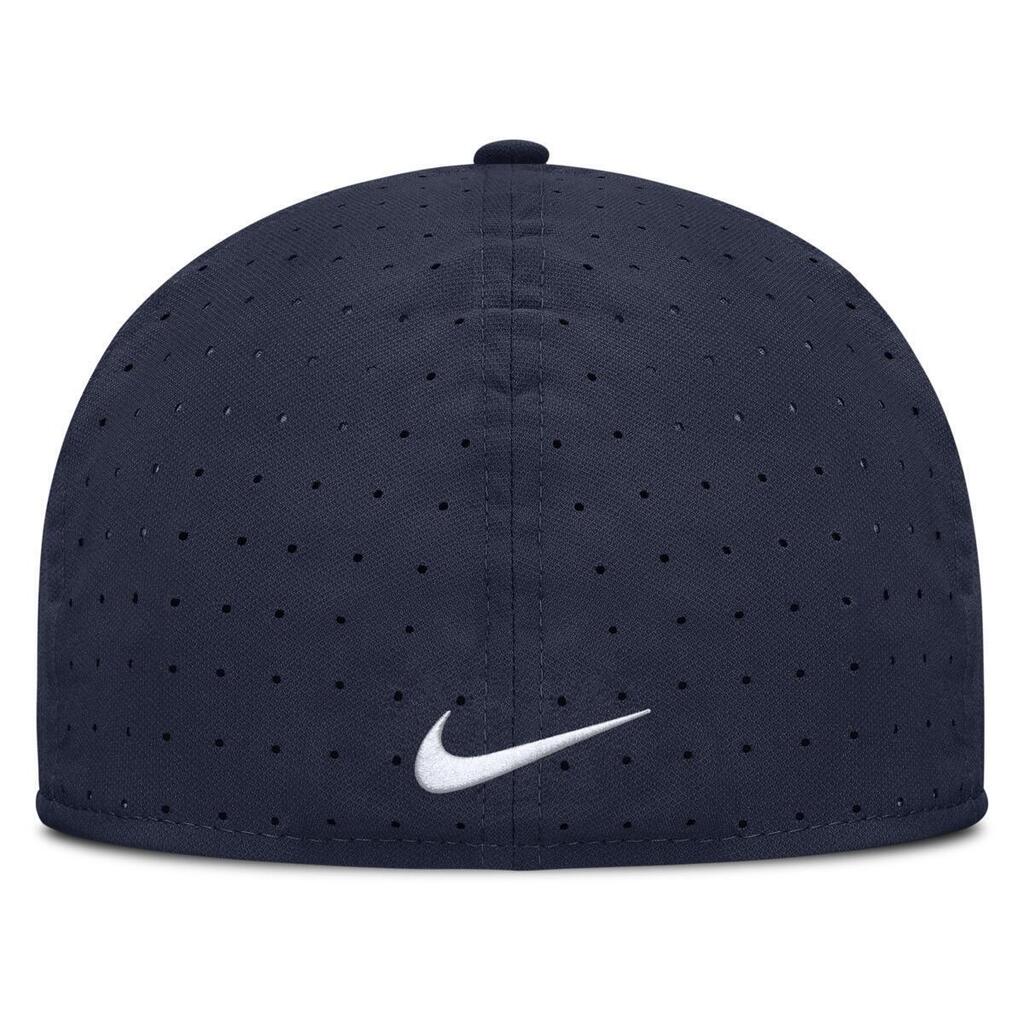 NCAA Arizona Wildcats Nike Two-Tone Primary Logo Areobill Fitted Hat - White - Image 4