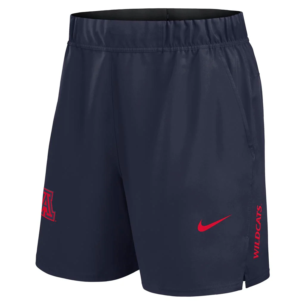 NCAA Arizona Wildcats Nike Victory Primary Logo Shorts - Navy - Image 2