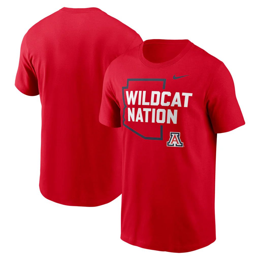 NCAA Arizona Wildcats Nike Wildcat Nation T-Shirt - Red