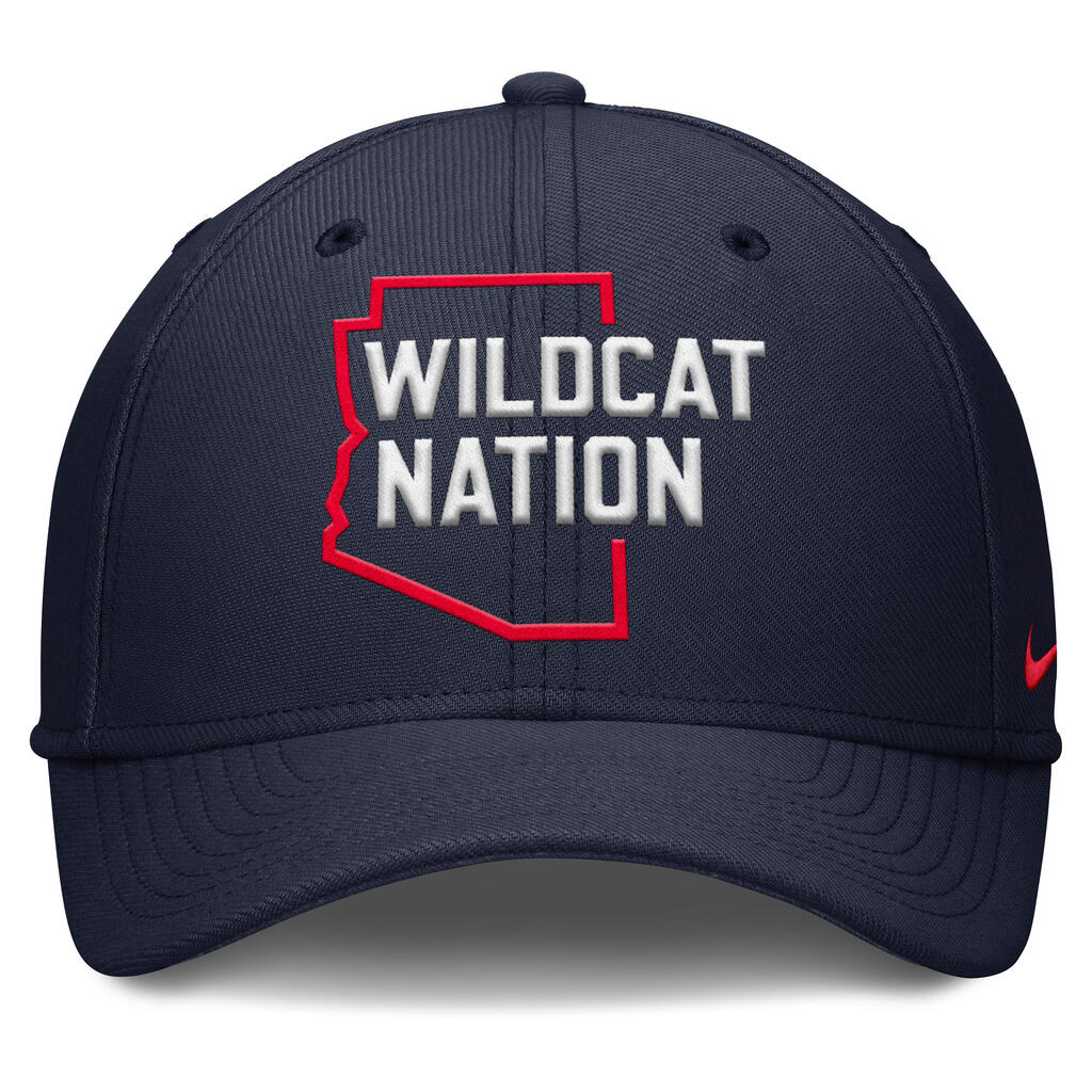 NCAA Arizona Wildcats Nike Wildcat Native Flex Fit Hat - Navy - Image 2