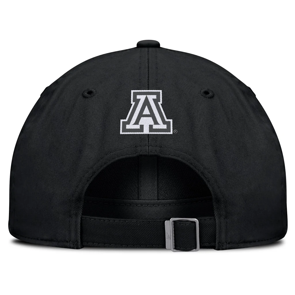 NCAA Arizona Wildcats Nike Wordmark Slouch Adjustable Hat - Black - Image 4