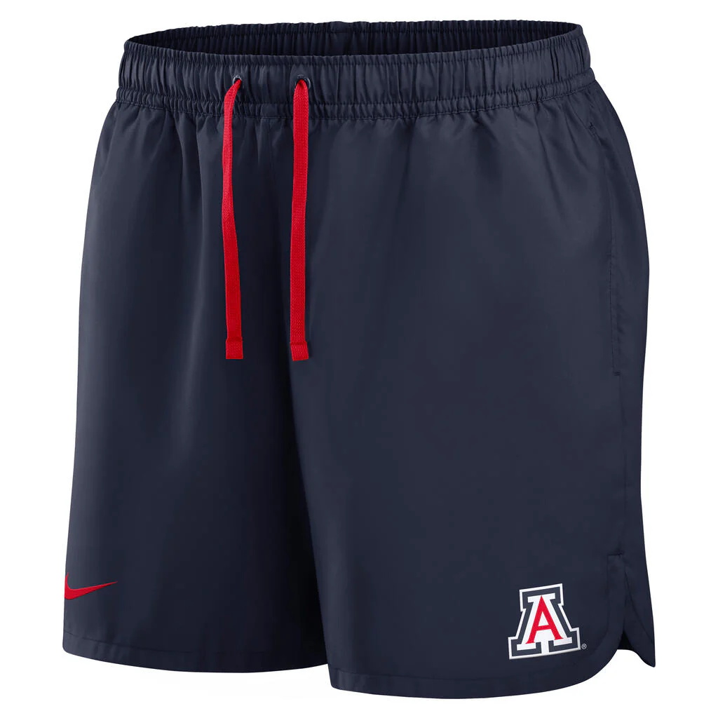 NCAA Arizona Wildcats Nike Woven Flow Short - Navy - Image 2