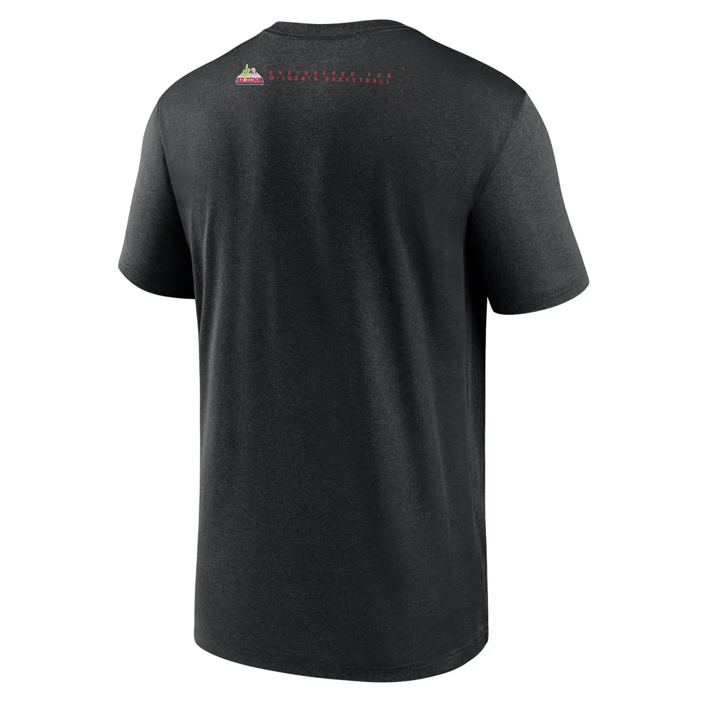 NCAA Arizona Wildcats Nike ZONA Legend T-Shirt - Black - Image 3