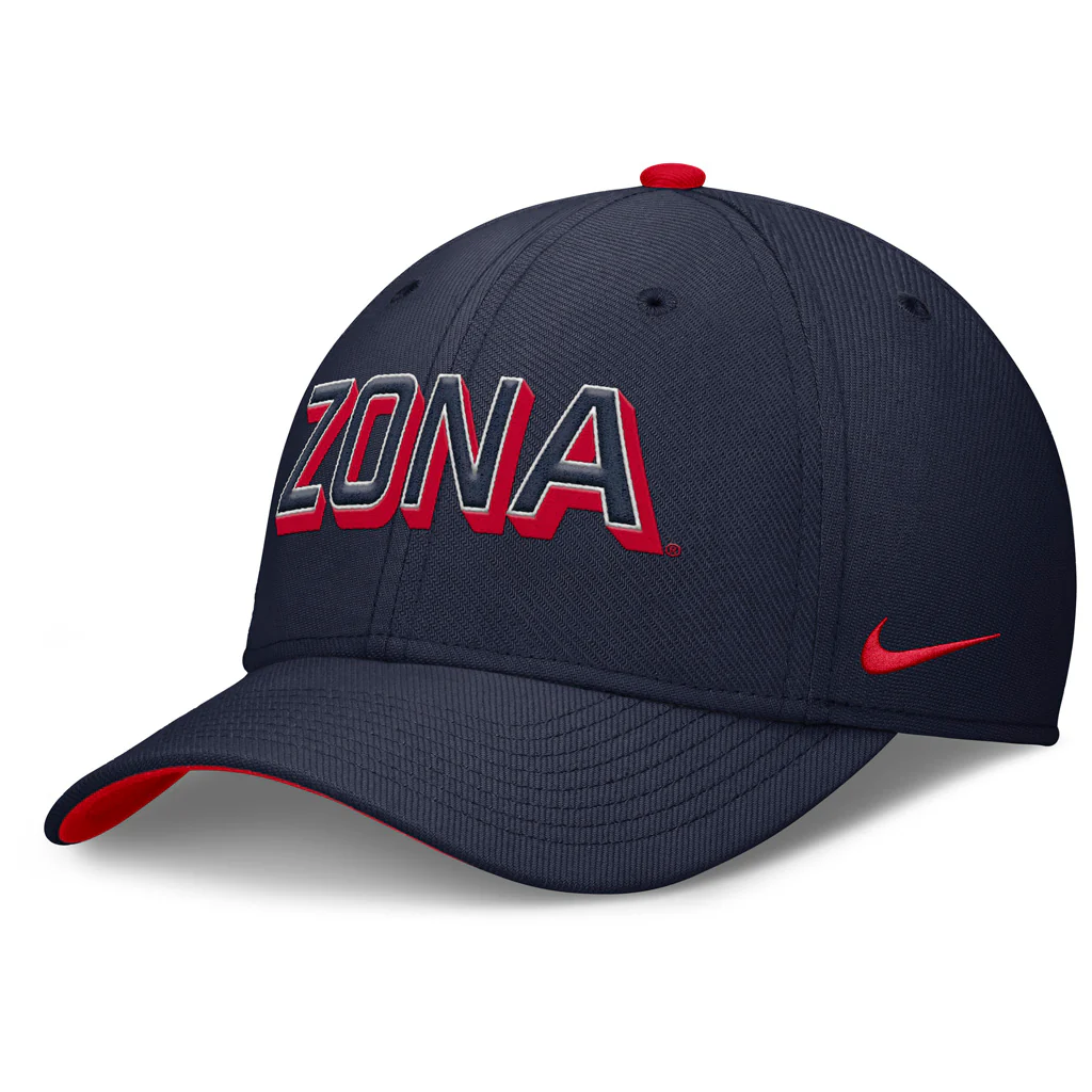 NCAA Arizona Wildcats Nike Zona Swooshflex Fit Hat - Navy