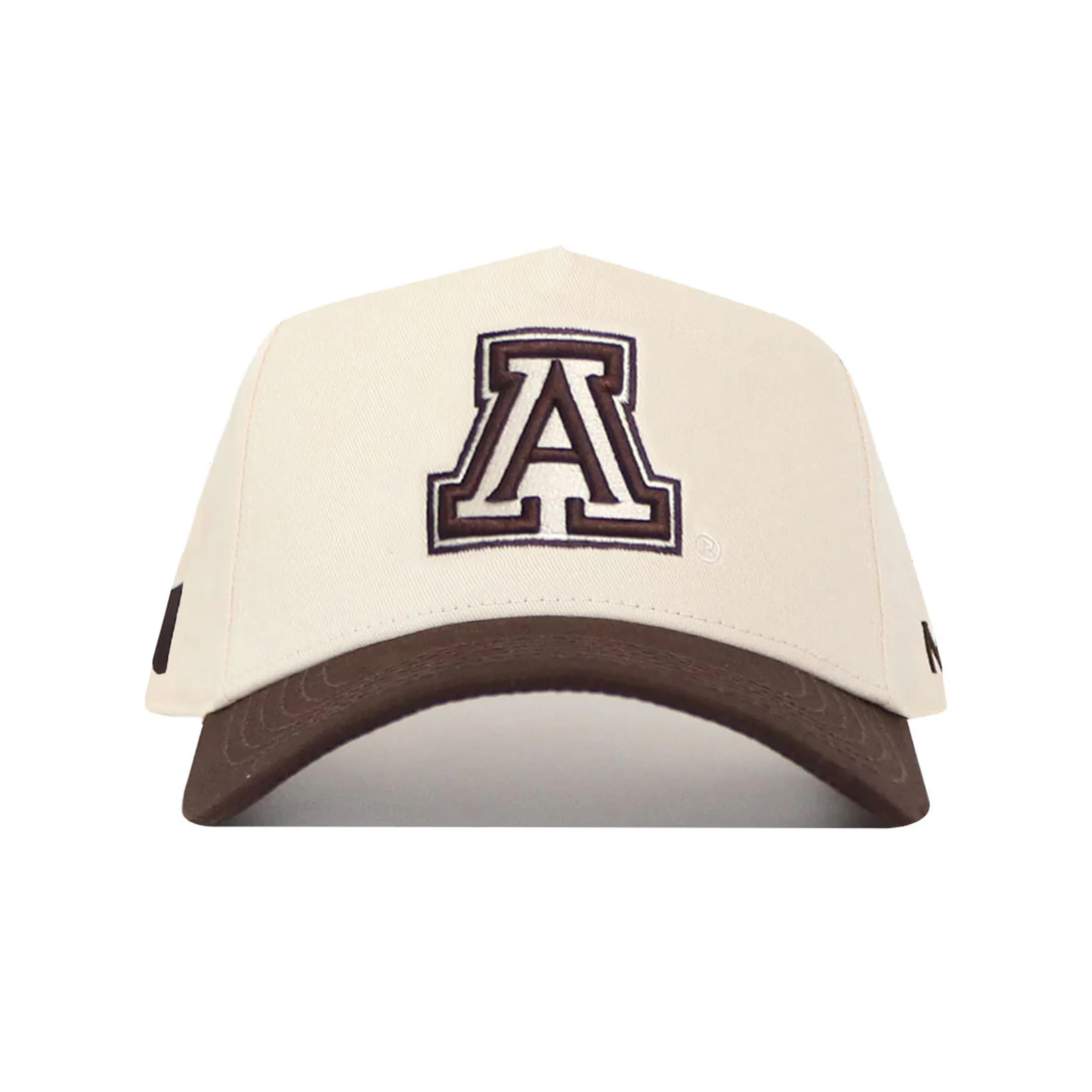 NCAA Arizona Wildcats No Rivals Espresso Structured Hat- Cream
