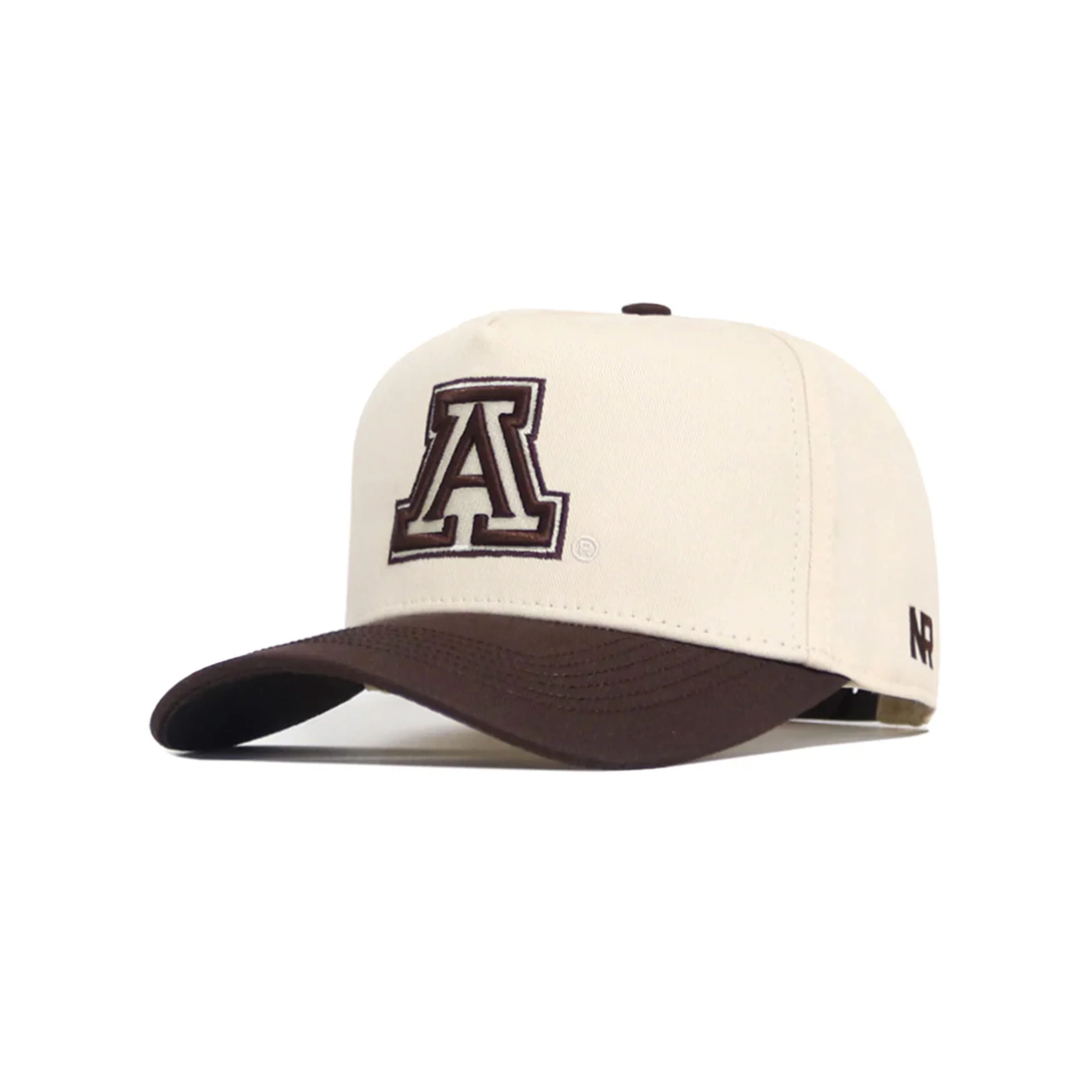 NCAA Arizona Wildcats No Rivals Espresso Structured Hat- Cream - Image 2